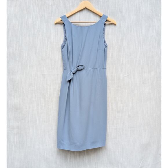 NWT Weekend MaxMara Lamella Light Blue Sleeveless Mini Short Dress, size 2 - Picture 1 of 10